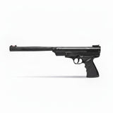 id-paintball Remington Talon Luftpistole mit schwarzem Kunststoffgriff, Knicklauf und Fiberoptik-Visierung