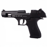 id-paintball Retay Big Fifty LW Schreckschusspistole in brüniertem Design mit Polymer-Griffstück im Kaliber 9mm P.A.K.