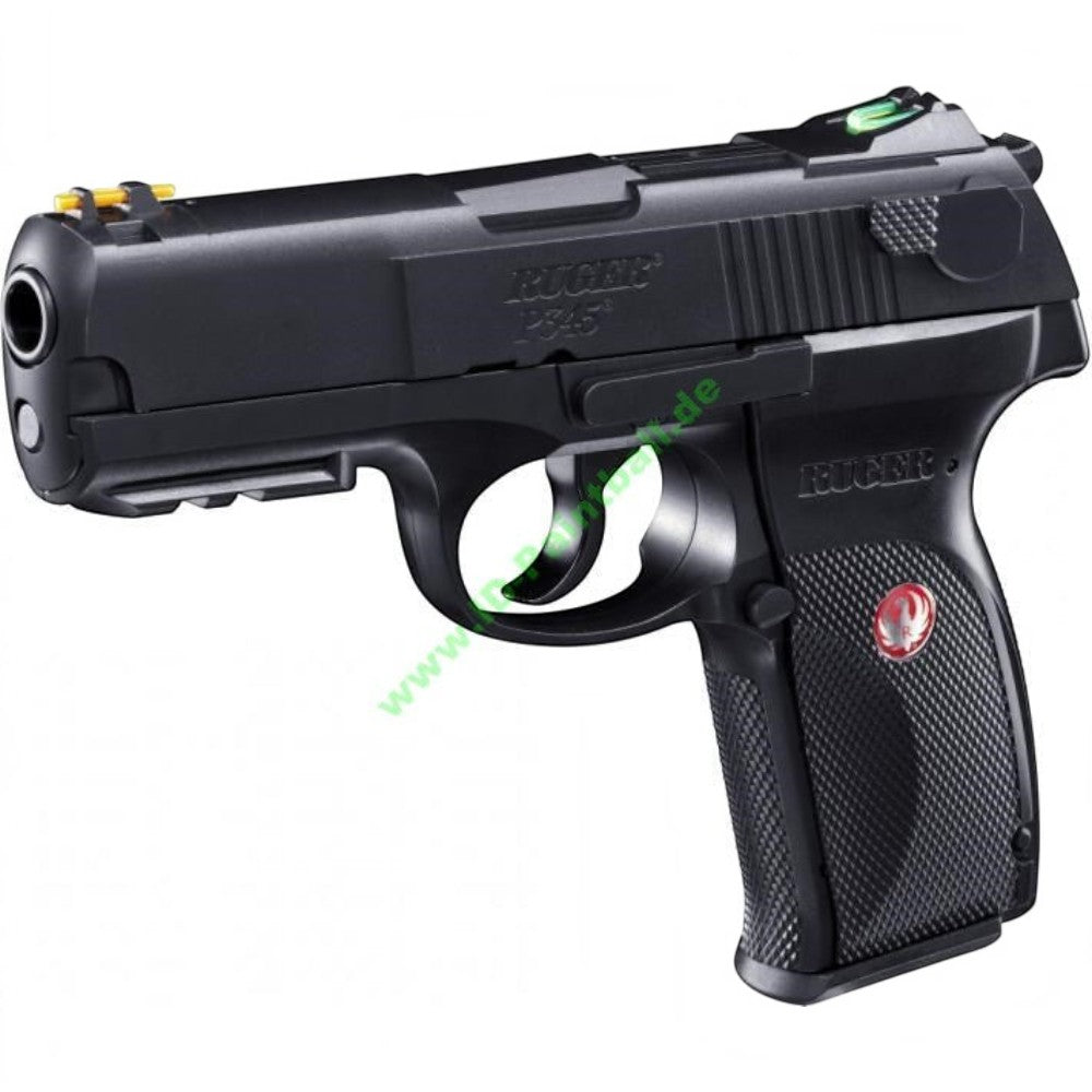 id-paintball Ruger P345 CO2 Airsoftpistole in Schwarz mit 6 mm Kaliber und markanter Visierung