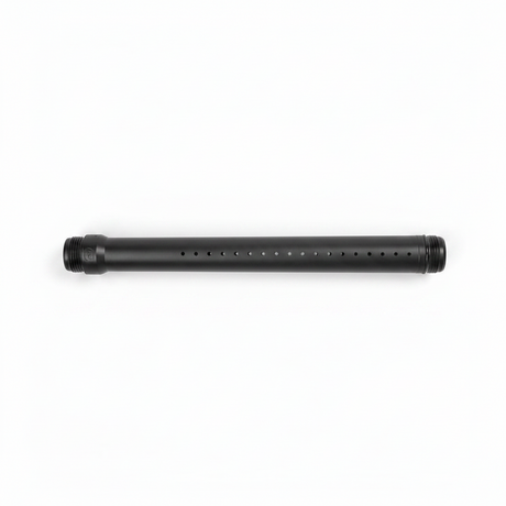 id-paintball Planet Eclipse S63 Extended Adapter in Schwarz aus CNC-gefertigtem Aluminium für Paintball-Laufsysteme