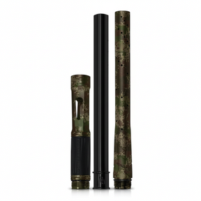 id-paintball Planet Eclipse S63 Pro 14 Zoll Laufsystem in HDE Earth Camo mit PWR Insert und Aluminium-Frontteil