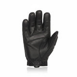 id-paintball SEC Lederhandschuhe in Schwarz aus Ziegenleder mit verstärkter Handinnenfläche und Polsterung