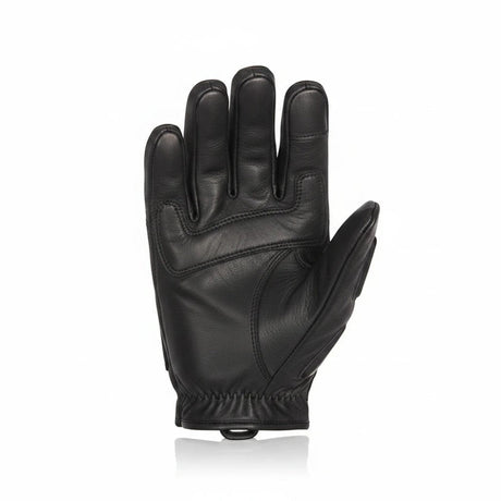 id-paintball SEC Lederhandschuhe in Schwarz aus Ziegenleder mit verstärkter Handinnenfläche und Polsterung