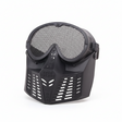 id-paintball GSG Metall Gitter Maske in Schwarz mit robustem Kunststoffrahmen für Kostüme und Dekoration