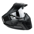 id-paintball CRBN/BASE GS-F Paintball Maske in Schwarz mit Thermalglas, Visor und belüftetem Mundschutz