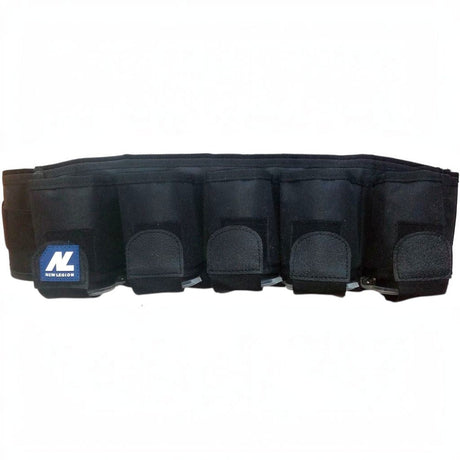 id-paintball New Legion Battle Pack in Schwarz mit fünf Halterungen für Paintball-Pots und verstellbarem Hüftgurt