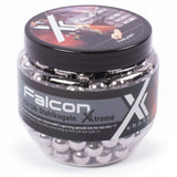 id-paintball shoXx Falcon .43 Stahlkugeln Glasbreaker in einer Schraubdose mit 230 Stück Chromstahl-Munition