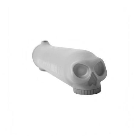 id-paintball HK Army Skull Light Smoke Pod mit 3D-Totenkopf-Design für Paintball-Munition in rauchgrau
