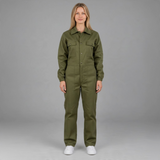 id-paintball Spielfeld Overall in Oliv aus robustem Mischgewebe mit elastischer Taille und praktischen Beintaschen
