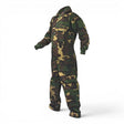 id-paintball Spielfeld Overall in Woodland Camo aus robustem Baumwoll-Mix mit Kapuze und praktischen Taschen
