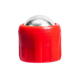 id-paintball Razor Steel Core Cal. 68 Hochgeschwindigkeitsgeschoss mit rotem Kunststoffmantel und Stahlkern