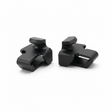 id-paintball Steambow AR-Series Wurfarmendkappen aus schwarz eloxiertem Aluminium für Armbrüste im 2er-Set