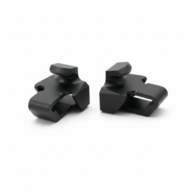 id-paintball Steambow AR-Series Wurfarmendkappen aus schwarz eloxiertem Aluminium für Armbrüste im 2er-Set