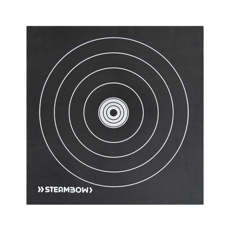 id-paintball Steambow Pfeilfangmatte 50x50 cm mit großem Zielkreis für Armbrusttraining