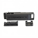 id-paintball Steambow AR-6 taktischer Pfeilköcher aus schwarzem Polymer mit Montagezubehör für Stinger II