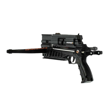 id-paintball Steambow AR 6 Stinger 2 Compact Pistolenarmbrust aus schwarzem Polymer mit 6-Schuss-Magazin