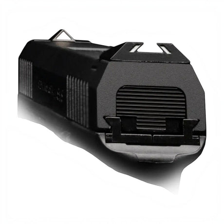 id-paintball ASG Steyr L9-A2 Airsoftpistole Metallschlitten in Schwarz mit 3-Punkt-Visierung und Blow-Back-System