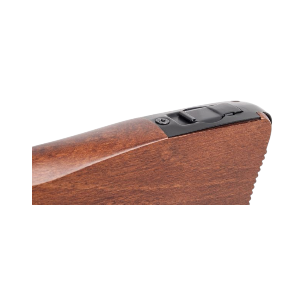 id-paintball GSG StG44 Schaft aus Echtholz mit integriertem Werkzeugfach der Gas Signalwaffe