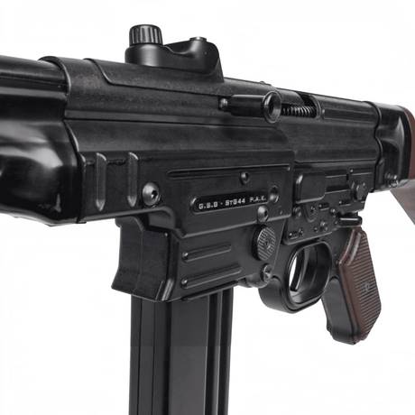 id-paintball GSG StG44 Gas Signalwaffe aus Vollmetall mit Echtholz-Griffschalen und 9mm P.A.K. Kaliber