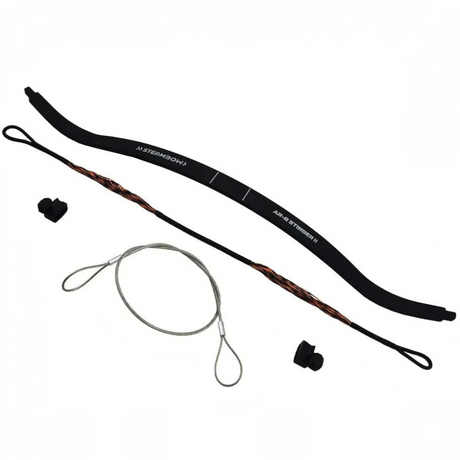 id-paintball Steambow AR-6 Stinger 2 Tactical Wurfarm 55 lbs aus Carbon und Glasfaser mit Sehne und Spannhilfe