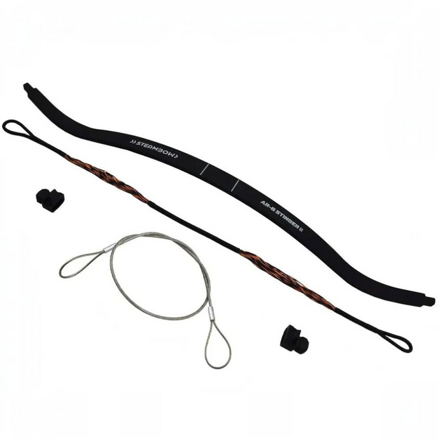 id-paintball Steambow AR-6 Stinger 2 Tactical Wurfarm 55 lbs aus Carbon und Glasfaser mit Sehne und Spannhilfe