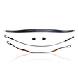id-paintball Steambow AR-6 Stinger 2 Wurfarm Pro 90 lbs aus Glasfaser-Carbon mit Sehne, Endkappen und Spannhilfe