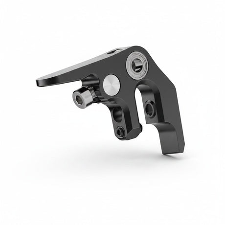 id-paintball DYE Switchblade Trigger Basis aus schwarzem Metall für Paintball-Markierer mit Einstellschrauben