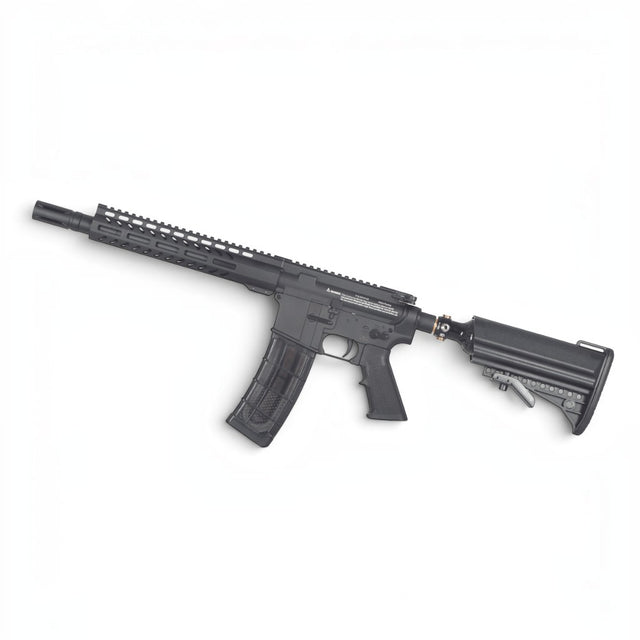 id-paintball First Strike T15 Gen 5 Paintball Markierer in Schwarz mit Aluminium-Gehäuse und Air-Stock-System