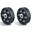 id-paintball T4E HDR 50 Ersatztrommel 2er Pack aus schwarzem Polymer für 6 Schuss Kaliber .50 Revolver