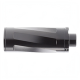 id-paintball T4E Modular Sound Device 68 aus schwarzem Aluminium für Paintball-Marker im Kaliber .68