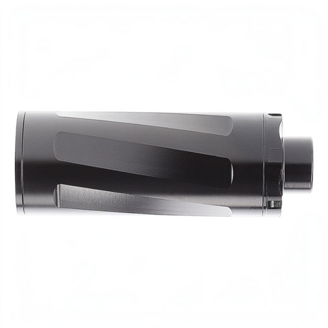id-paintball T4E Modular Sound Device 68 aus schwarzem Aluminium für Paintball-Marker im Kaliber .68