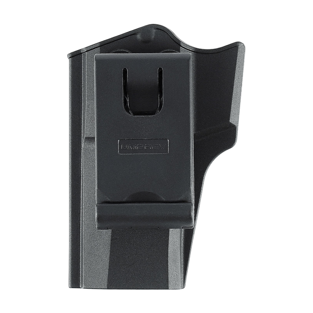 id-paintball T4E Polymer Holster für HDP 50 und TP 50 in Schwarz mit verstellbarer Gürtelaufnahme