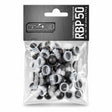 id-paintball T4E RBP 50 Präzisions-Gummigeschosse im Kaliber .50 mit Treibspiegel in der 50er Packung