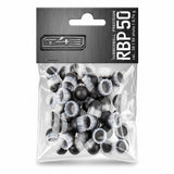id-paintball T4E RBP 50 Präzisions-Gummigeschosse im Kaliber .50 mit Treibspiegel in der 50er Packung