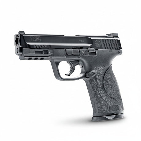 id-paintball T4E Smith & Wesson M&P9 2.0 Trainingspistole in Schwarz mit Blowback-Funktion und Picatinny-Schiene