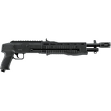 id-paintball T4E TB68 Gen2 Paintball Markierer im schwarzen Shotgun-Design mit Picatinny-Schiene und Mündungsgewinde