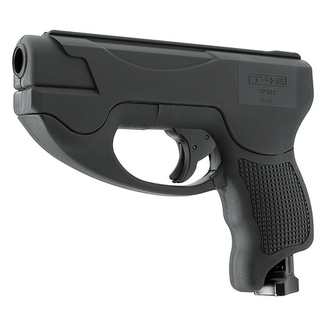 id-paintball T4E TP 50 Compact Gen2 CO2-Markierer in Schwarz mit 4-Schuss-Magazin und Quick-Piercing-System 2.0