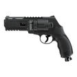 id-paintball T4E TR50 Gen2 CO2 Revolver in Schwarz mit Picatinny-Schienen für Paintball und Training