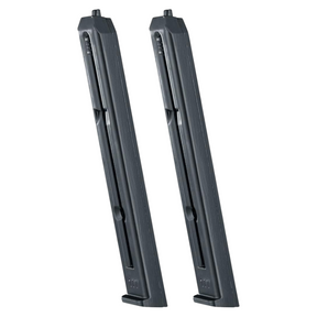 id-paintball Tac Kit XMB Ersatzmagazin Doppelpack für 4,5 mm Stahl-BBs, schwarze Magazine für Umarex UX XBG Pistolen