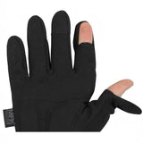 id-paintball Tactical Vollfingerhandschuhe Sniper Edition in Schwarz mit umklappbarem Zeigefinger und Daumen