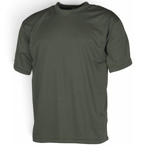 id-paintball olivgrünes Tactical T-Shirt aus atmungsaktivem Polyester für Outdoor-Einsätze und Airsoft