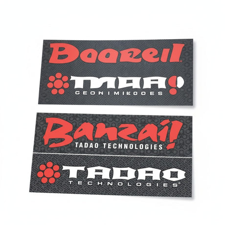id-paintball Tadao Banzai Aufkleber Set mit zwei robusten Stickern für Paintball Markierer und Ausrüstung
