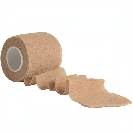 id-paintball selbsthaftendes Tarnband in Coyote Tan aus elastischem Polyester zur Ausrüstungstarnung