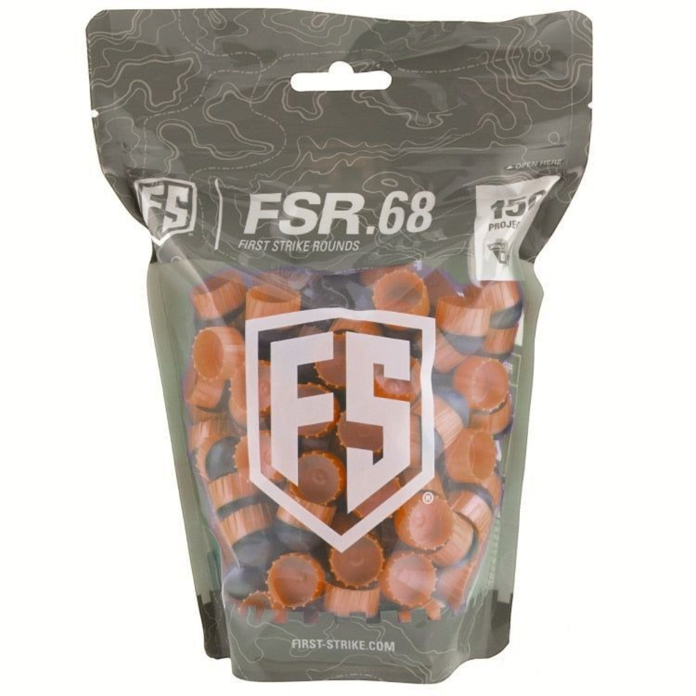 id-paintball Tiberius First Strike Paintballs in einer 150er Packung mit aerodynamischem Design für hohe Präzision