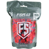id-paintball Tiberius FSR First Strike Paintballs in einer 150er Packung mit aerodynamischem Design für mehr Reichweite
