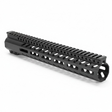 id-paintball Tiberius T15 M-Lok Handguard 12 Zoll aus schwarzem Aluminium mit Rail-System für Paintball-Markierer