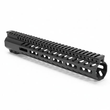 id-paintball Tiberius T15 M-Lok Handguard 12 Zoll aus schwarzem Aluminium mit Rail-System für Paintball-Markierer