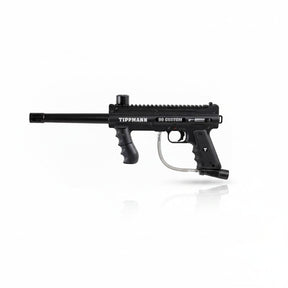 id-paintball Tippmann 98 Custom PS ACT Paintball-Markierer in Schwarz mit ergonomischem Griff und 8,5-Zoll-Lauf