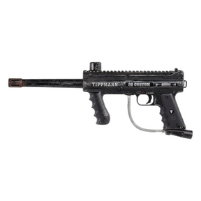 id-paintball Tippmann 98 Custom Paintball-Markierer in Schwarz, generalüberholtes Modell mit 8,5 Zoll Wechsellauf