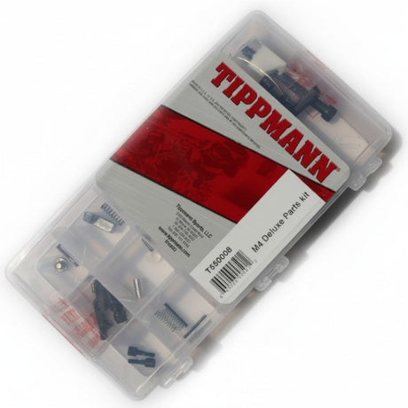 id-paintball Tippmann 98 Ersatzteil-Set in transparenter Kunststoffbox mit O-Ringen, Schrauben und Bolzen zur Wartung